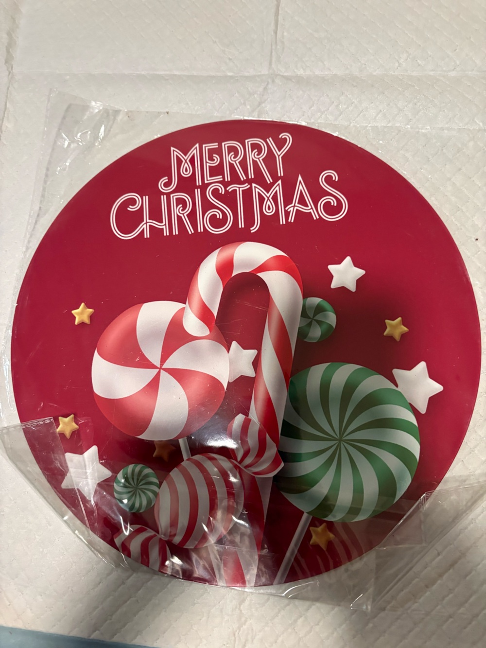 Holiday Merry Christmas Decorative sign